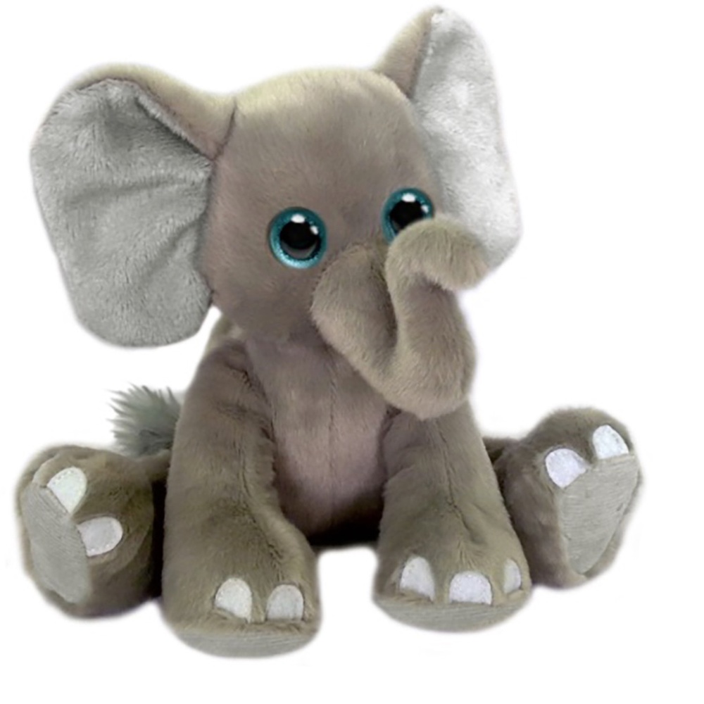 First & Main Floppy Friends Jungle Elephant Plush Stuffed Toy Animal 7" NWT